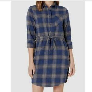 United by Blue Blue Flannel Dress EUC